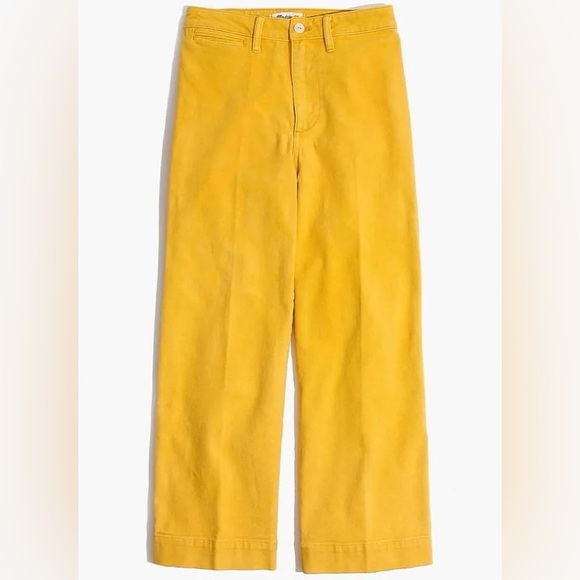 Madewell Emmett Wide Leg Crop Pants - Picture 2 of 8